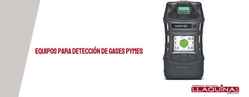 Equipos para detección de gases PYMES