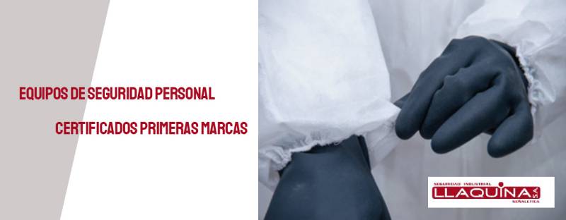 Equipos de seguridad personal certificados primeras marcas