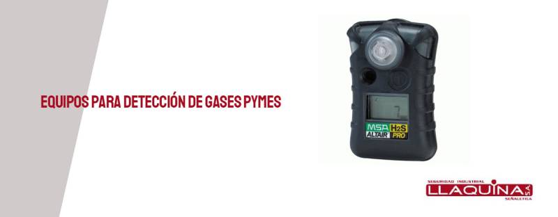 Equipos para detección de gases PYMES