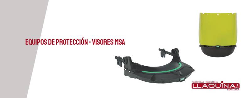 Equipos de seguridad personal certificados primeras marcas  -  Visores MSA