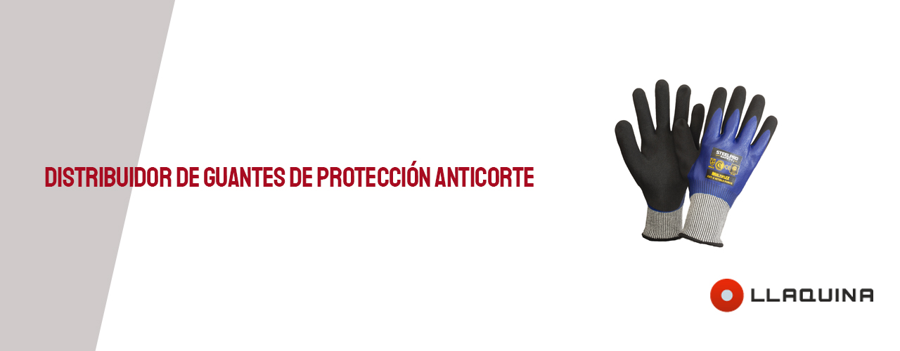 Distribuidor de guantes protección anticorte nivel 5
