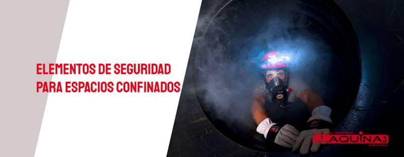 Elementos de seguridad para espacios confinados