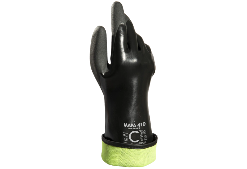Guante Mapa Ultranitril 410 - Proteccion Contra Cortes Y Proteccion Quimica