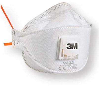 Respirador Descartable 3m-9332+ X 10 U.