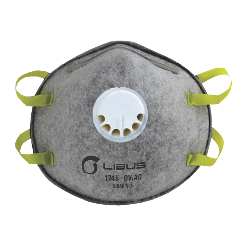 Respirador Descartable Libus 1745 Para Particulas N 95- Con Valvula