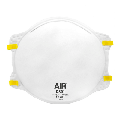 Respirador Descartable Air D801 Ffp2 Nr - X 20 Unidades