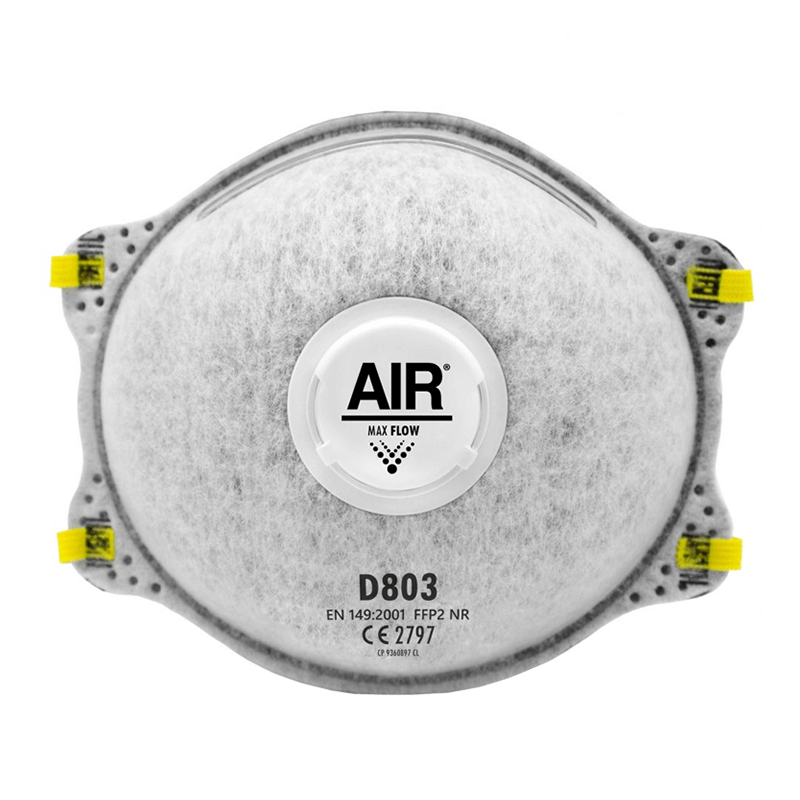 Air Respirador Descartable D803 Ffp2 Nr Con VÁlvula X 10 Unidades