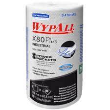 PaÑo Wypall X80, Con Power Pockets X 6 Rollos